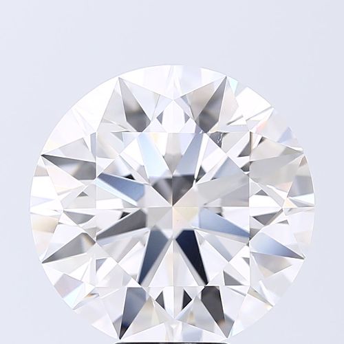 9.15ct F VVS2 Ideal Cut Round Lab Grown Diamond