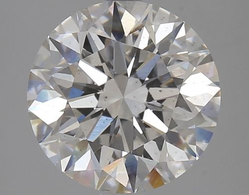 4.07ct F SI1 Excellent Cut Round Lab Grown Diamond