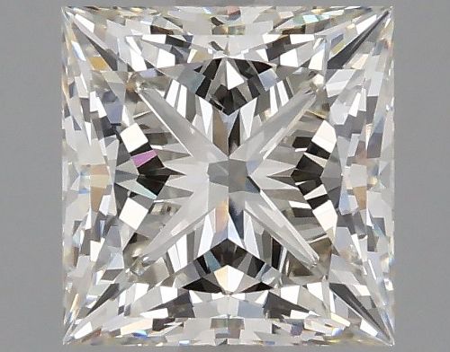 2.61ct H VS2 Rare Carat Ideal Cut Princess Lab Grown Diamond