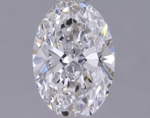 0.74ct F VS1 Rare Carat Ideal Cut Oval Lab Grown Diamond