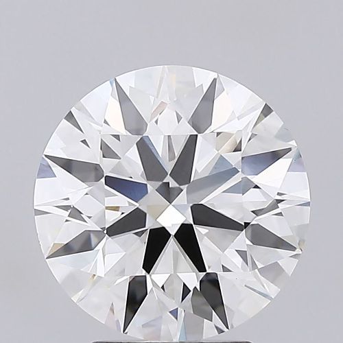 3.45ct G VVS2 Rare Carat Ideal Cut Round Lab Grown Diamond