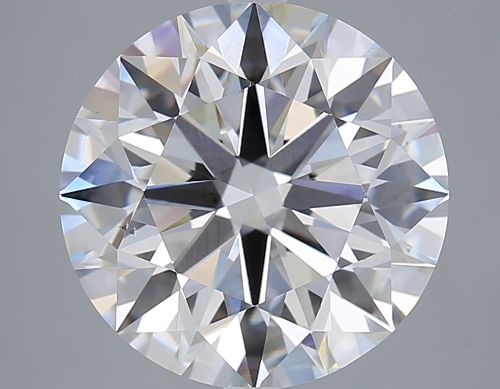 6.57ct F VS2 Rare Carat Ideal Cut Round Lab Grown Diamond