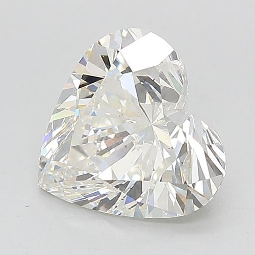 2.04ct G SI2 Rare Carat Ideal Cut Heart Lab Grown Diamond