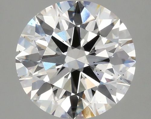 2.66ct F SI1 Rare Carat Ideal Cut Round Lab Grown Diamond