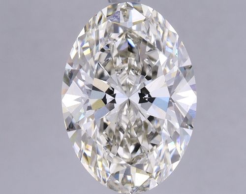 3.74ct I VS2 Rare Carat Ideal Cut Oval Lab Grown Diamond