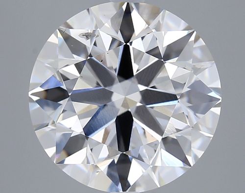 4.10ct E SI1 Rare Carat Ideal Cut Round Lab Grown Diamond