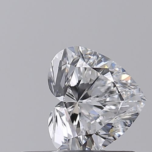 0.55ct D VS2 Rare Carat Ideal Cut Heart Lab Grown Diamond