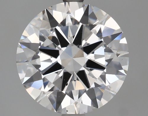 3.01ct F SI1 Excellent Cut Round Lab Grown Diamond