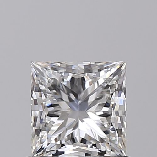 0.98ct F VS1 Rare Carat Ideal Cut Princess Lab Grown Diamond