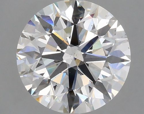 3.54ct F SI1 Rare Carat Ideal Cut Round Lab Grown Diamond