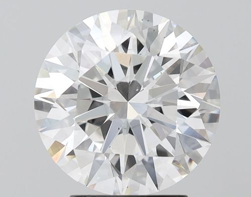 3.19ct E SI1 Rare Carat Ideal Cut Round Lab Grown Diamond