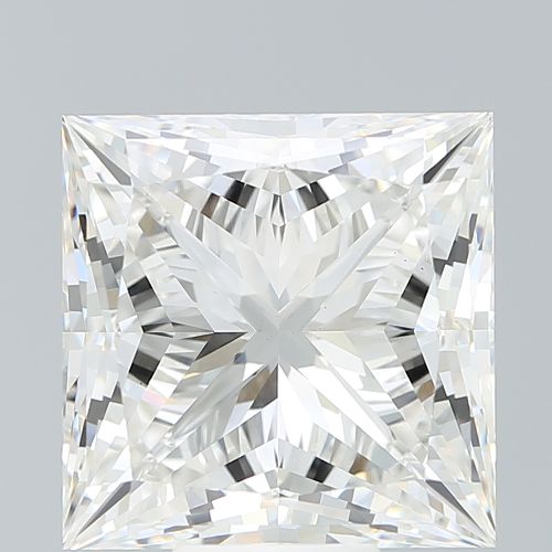 11.62ct F VS1 Very Good Cut Princess Lab Grown Diamond