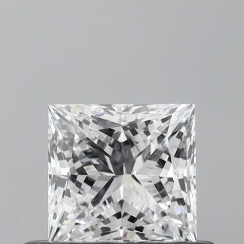 0.51ct D VS2 Rare Carat Ideal Cut Princess Lab Grown Diamond