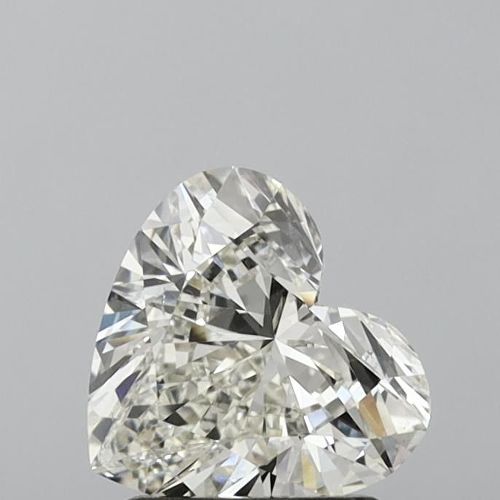 1.60ct H VS1 Rare Carat Ideal Cut Heart Lab Grown Diamond