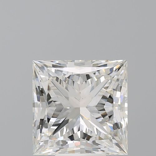 8.02ct H VS2 Rare Carat Ideal Cut Princess Lab Grown Diamond