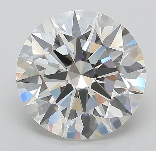 2.86ct F IF Rare Carat Ideal Cut Round Lab Grown Diamond