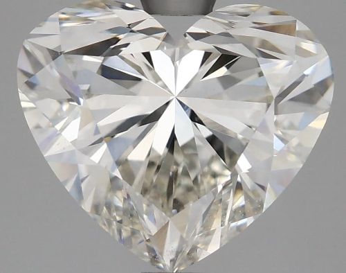 3.02ct H VS1 Rare Carat Ideal Cut Heart Lab Grown Diamond