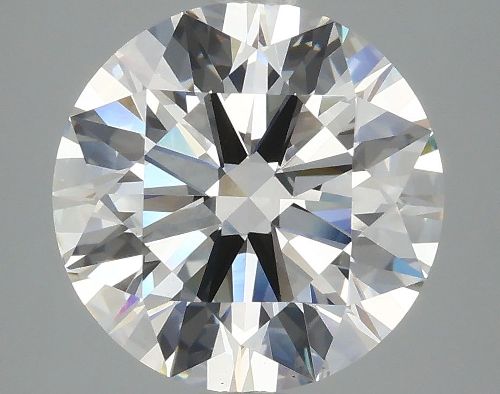 3.88ct H VS1 Rare Carat Ideal Cut Round Lab Grown Diamond