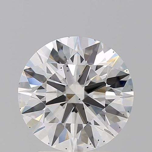 2.54ct E SI1 Rare Carat Ideal Cut Round Lab Grown Diamond