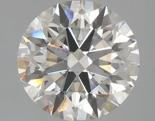 3.14ct G SI1 Excellent Cut Round Lab Grown Diamond