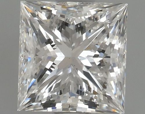 1.24ct F SI1 Rare Carat Ideal Cut Princess Lab Grown Diamond