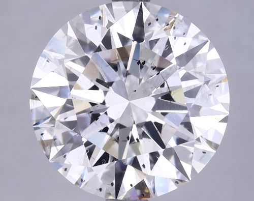 4.90ct F SI2 Rare Carat Ideal Cut Round Lab Grown Diamond