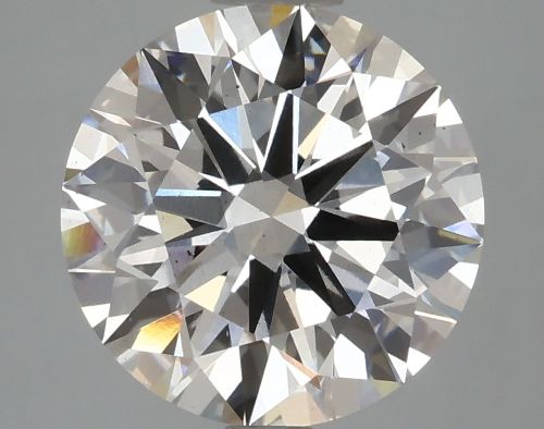 3.82ct H VS2 Rare Carat Ideal Cut Round Lab Grown Diamond