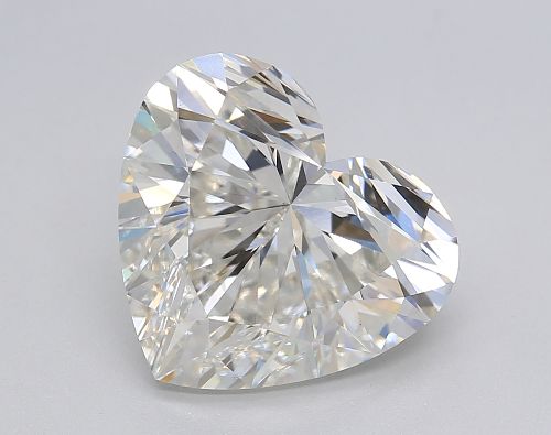 5.09ct G VS1 Rare Carat Ideal Cut Heart Lab Grown Diamond