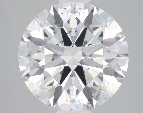 3.08ct F SI2 Rare Carat Ideal Cut Round Lab Grown Diamond