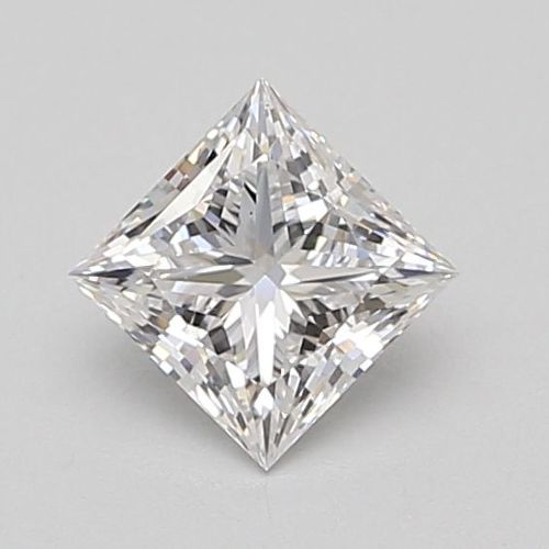 0.87ct D VS1 Rare Carat Ideal Cut Princess Lab Grown Diamond