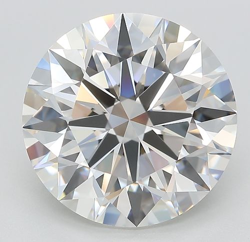 6.72ct F IF Rare Carat Ideal Cut Round Lab Grown Diamond