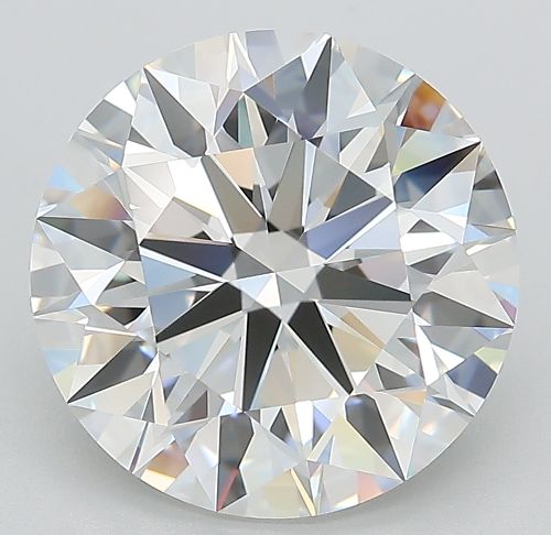 5.61ct F IF Rare Carat Ideal Cut Round Lab Grown Diamond