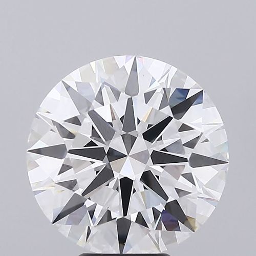 7.03ct F VVS2 Rare Carat Ideal Cut Round Lab Grown Diamond