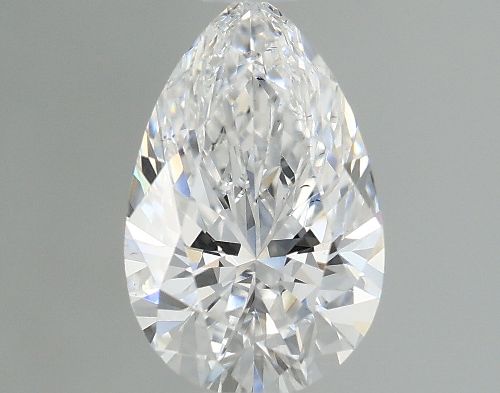 0.67ct D VS2 Rare Carat Ideal Cut Pear Lab Grown Diamond