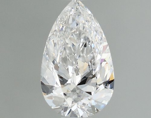 0.53ct E SI1 Rare Carat Ideal Cut Pear Lab Grown Diamond