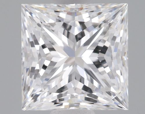 0.95ct E SI1 Rare Carat Ideal Cut Princess Lab Grown Diamond