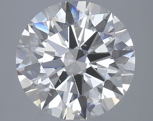 5.07ct H SI1 Rare Carat Ideal Cut Round Lab Grown Diamond