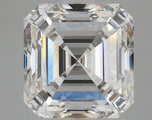 3.89ct H VS2 Excellent Cut Asscher Lab Grown Diamond