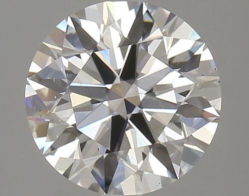 2.87ct F SI1 Rare Carat Ideal Cut Round Lab Grown Diamond