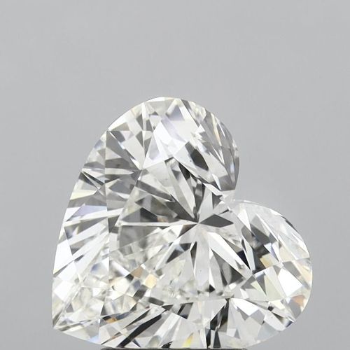 3.34ct H VS1 Rare Carat Ideal Cut Heart Lab Grown Diamond