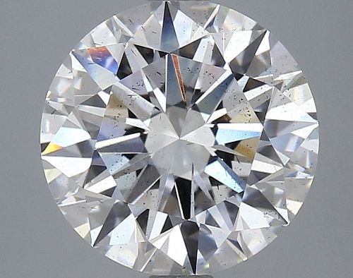 4.12ct F SI1 Excellent Cut Round Lab Grown Diamond