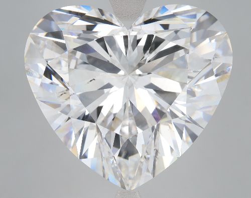 25.60ct F SI1 Rare Carat Ideal Cut Heart Lab Grown Diamond