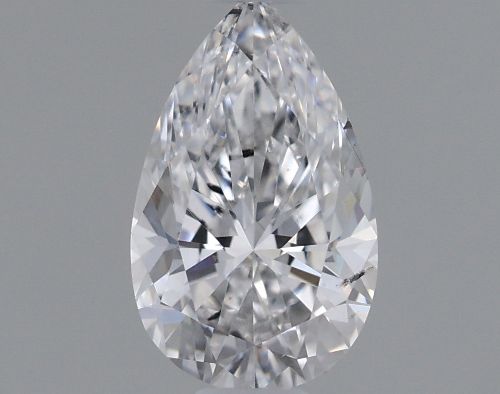 0.54ct E SI1 Rare Carat Ideal Cut Pear Lab Grown Diamond