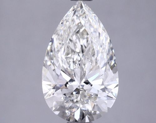 2.11ct H VS2 Rare Carat Ideal Cut Pear Lab Grown Diamond