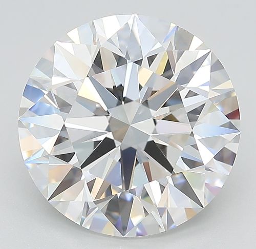 5.28ct D VS1 Rare Carat Ideal Cut Round Lab Grown Diamond