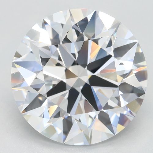 4.21ct F VVS1 Rare Carat Ideal Cut Round Lab Grown Diamond