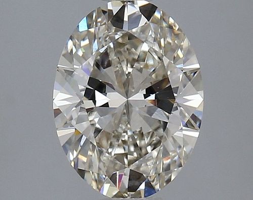 2.01ct I VS1 Rare Carat Ideal Cut Oval Lab Grown Diamond