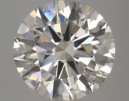 4.90ct I SI1 Rare Carat Ideal Cut Round Lab Grown Diamond