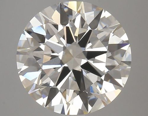 5.57ct H VVS2 Rare Carat Ideal Cut Round Lab Grown Diamond