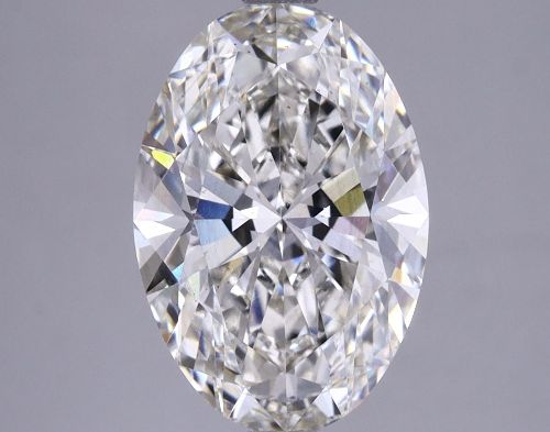 3.35ct H VS2 Rare Carat Ideal Cut Oval Lab Grown Diamond